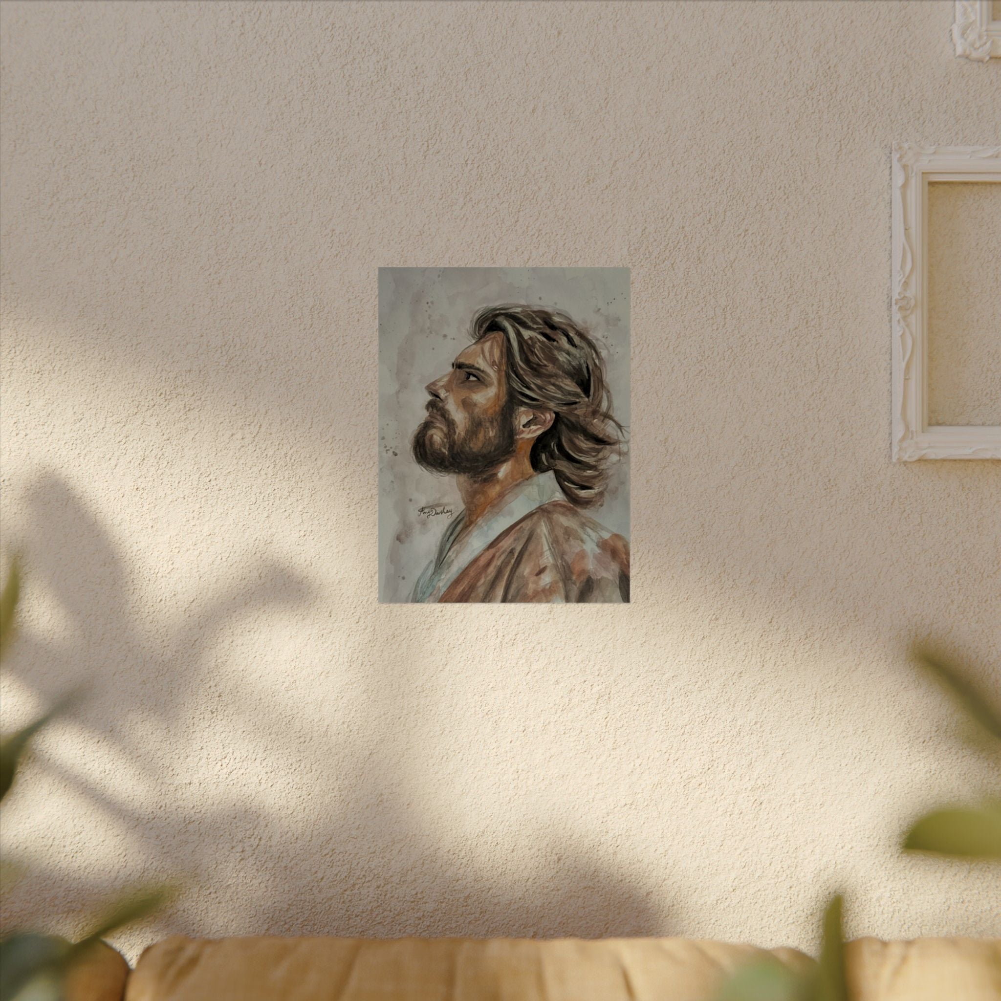 Copy of Copy of Copy of Still, He Stands | Textured Matte Wall Art