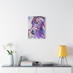 Purple Horse | Canvas Print