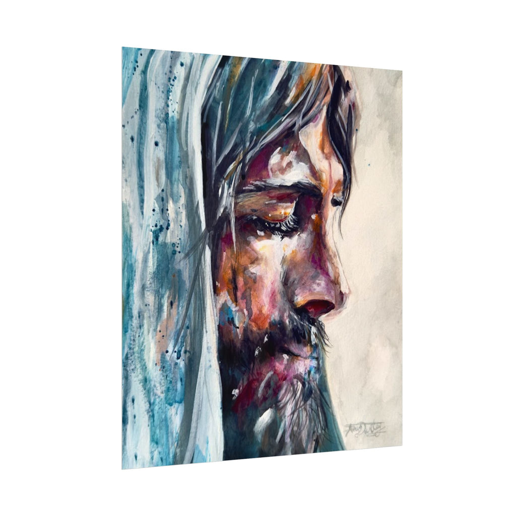 Peace, Be Still | Textured Matte Wall Art