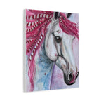 The Candy Cane Horse | Canvas Print