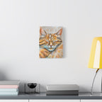 The Sleepy Cat | Canvas Print