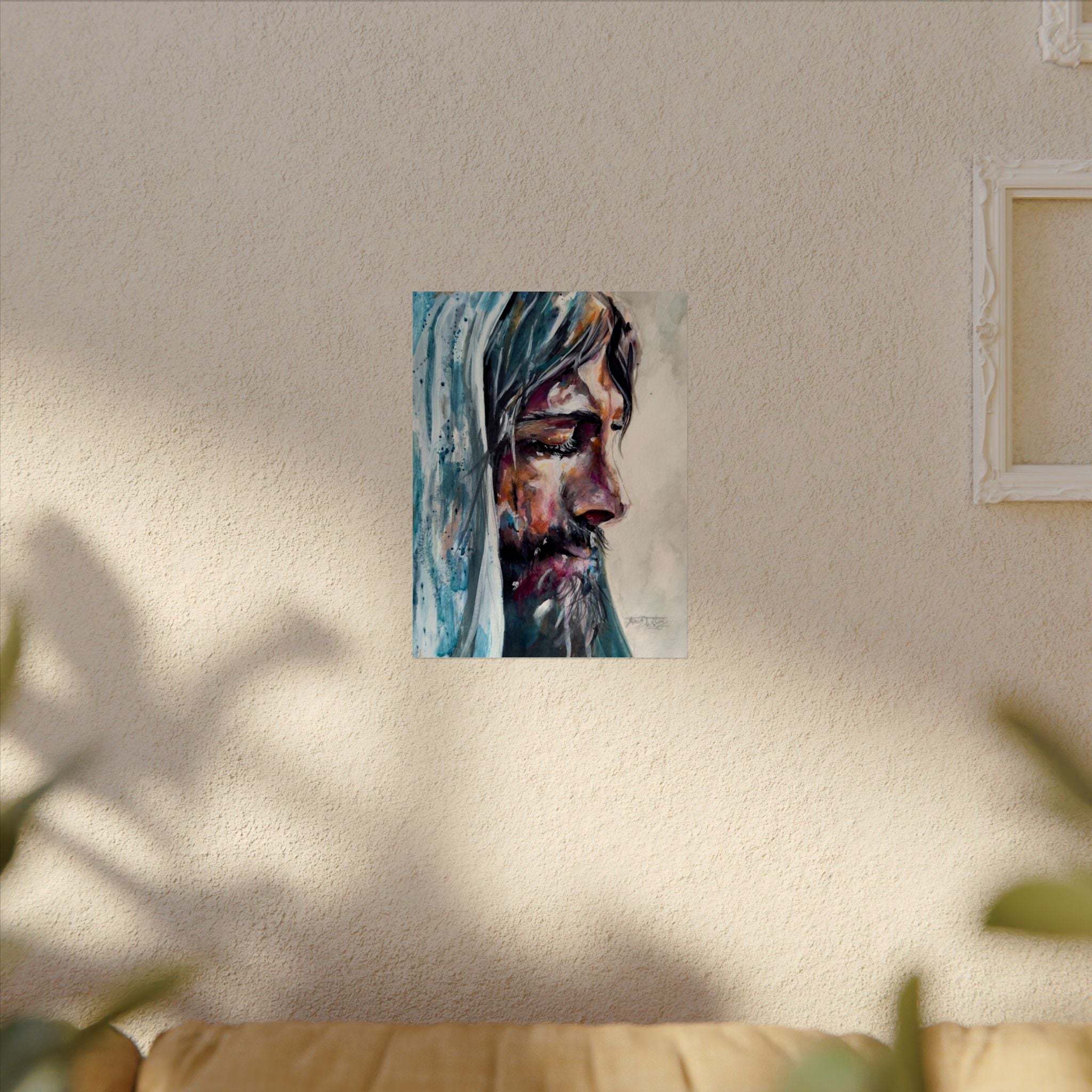Peace, Be Still | Textured Matte Wall Art