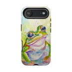 The Frog | Watercolor Protective Phone Case