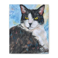 Moose the Tuxedo Cat | Canvas Print