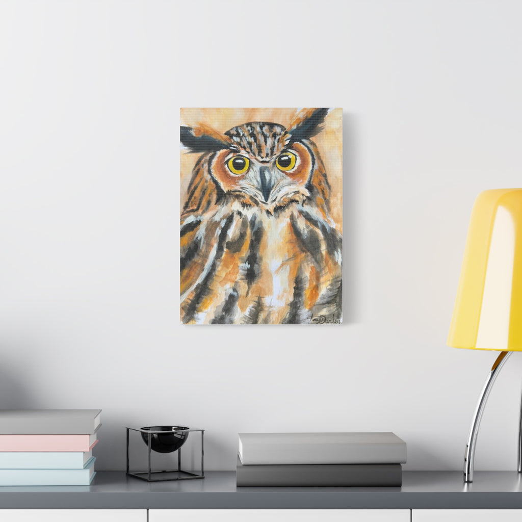 The Horned Owl | Canvas Print