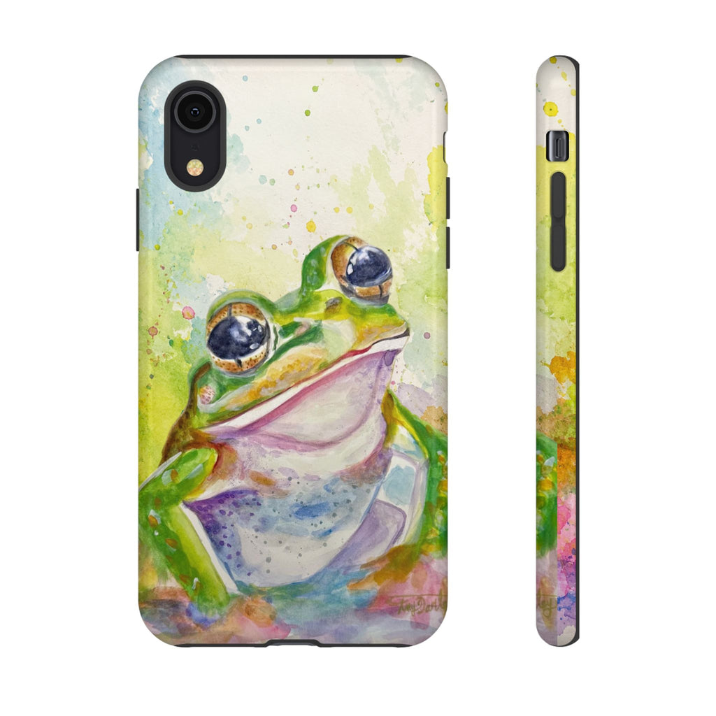 The Frog | Watercolor Protective Phone Case