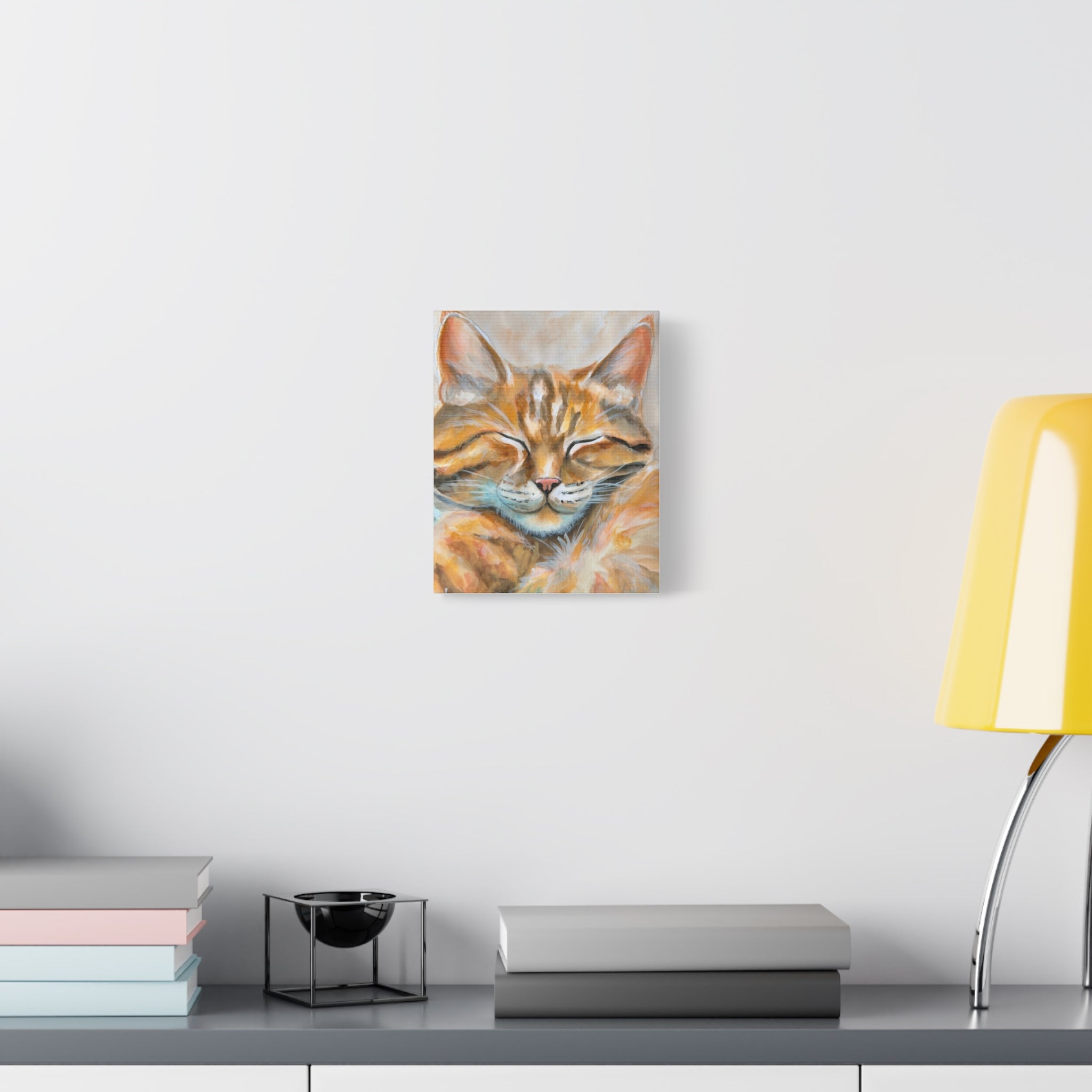 The Sleepy Cat | Canvas Print