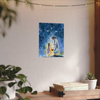 Little Light | Textured Matte Wall Art