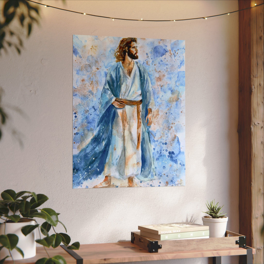 Still, He Stands | Textured Matte Wall Art
