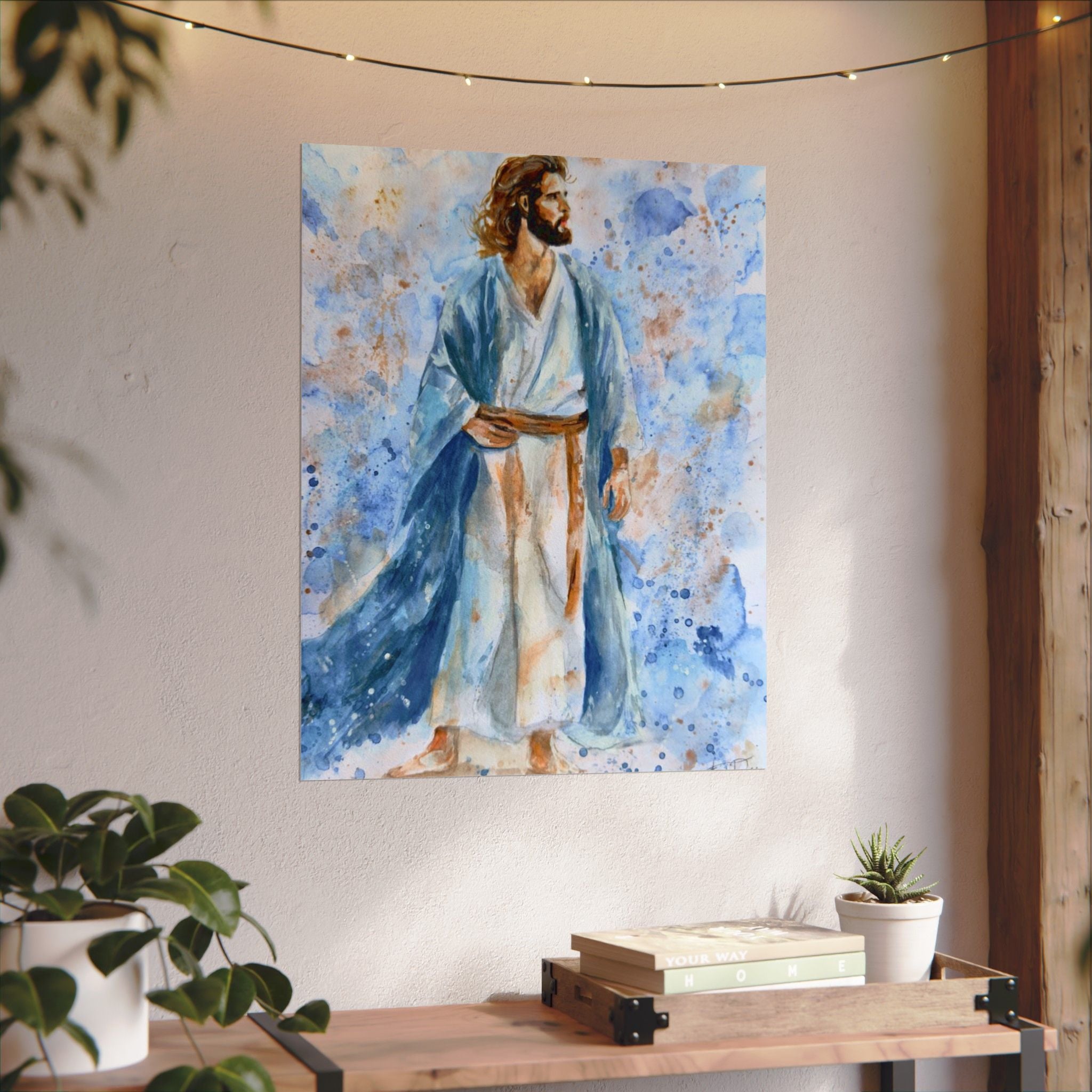 Still, He Stands | Textured Matte Wall Art