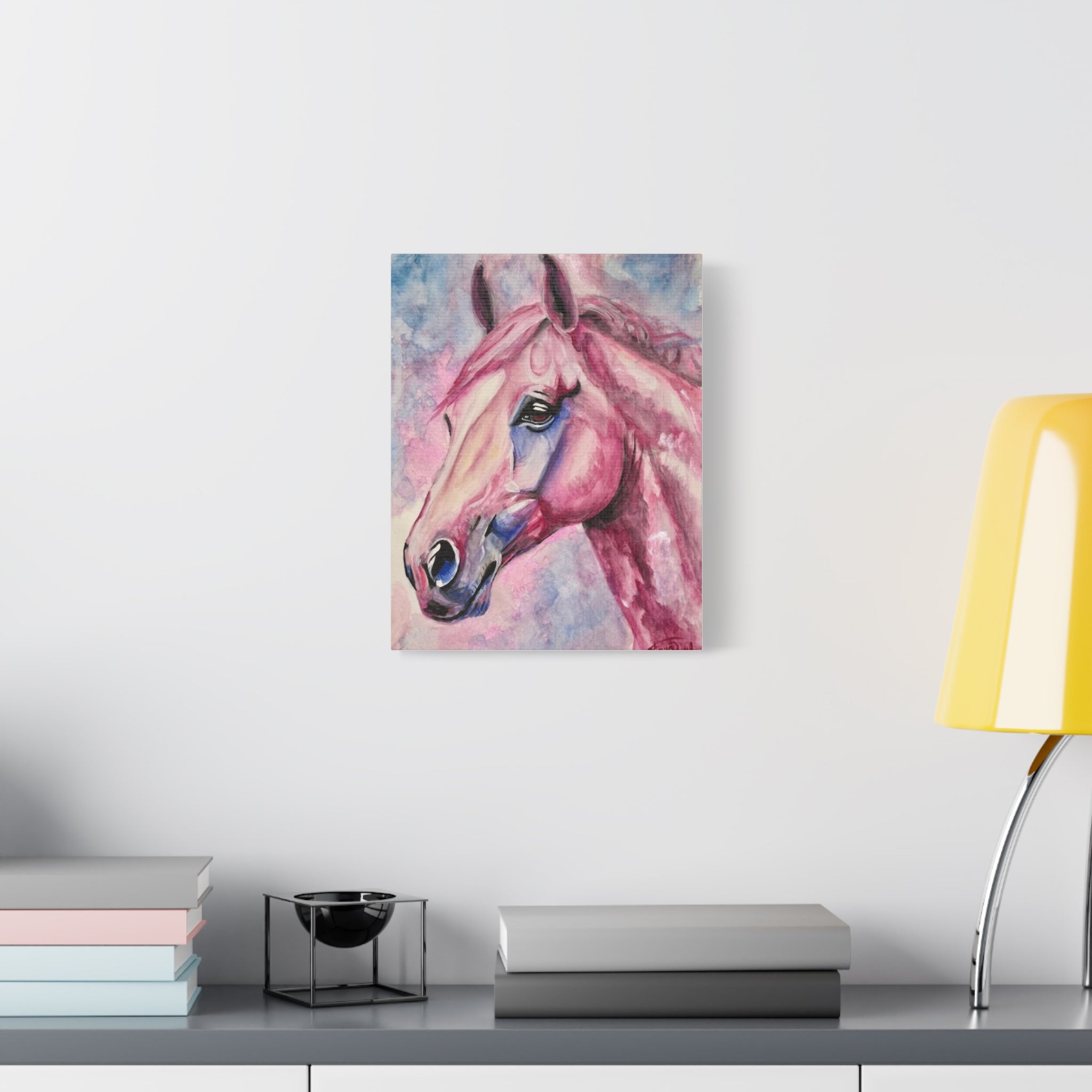 The Pink Horse | Canvas Print