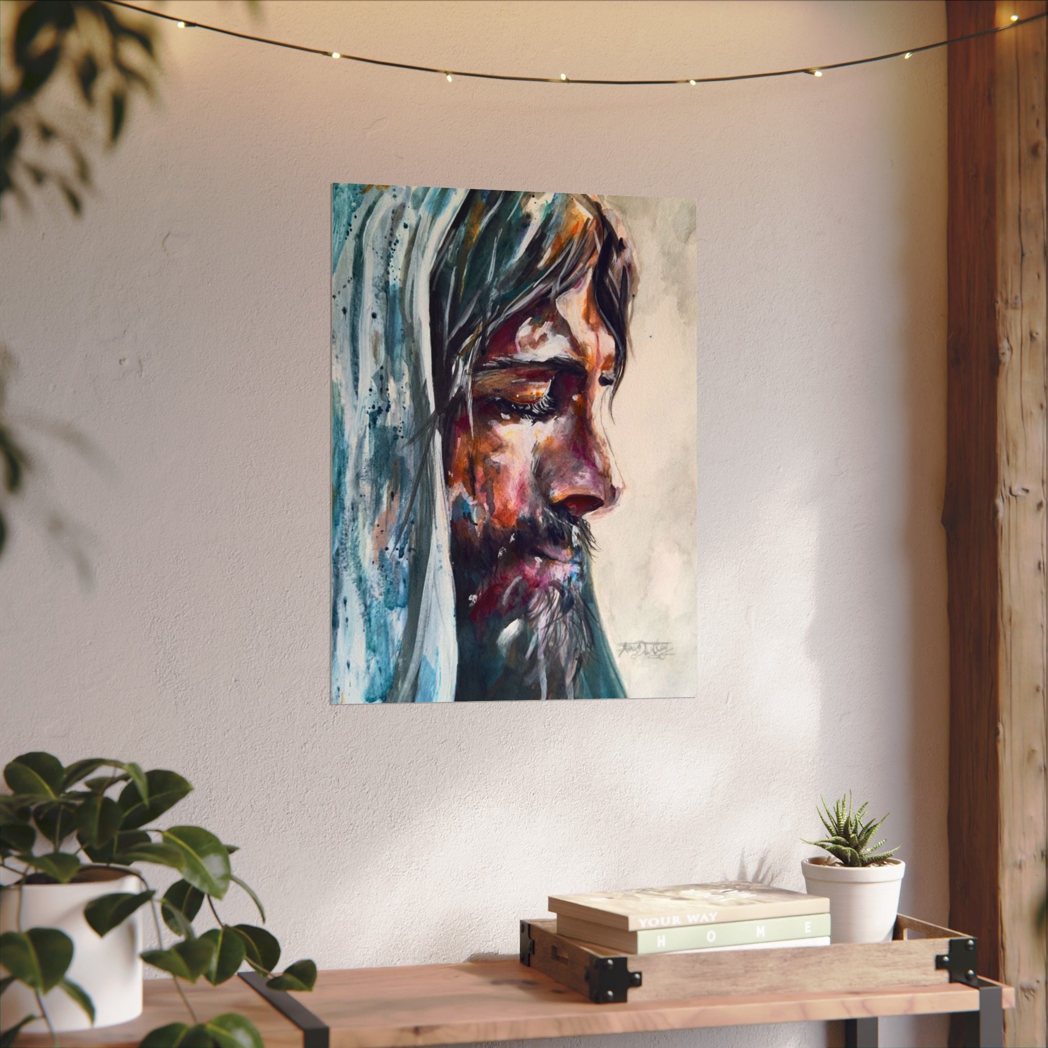 Peace, Be Still | Textured Matte Wall Art