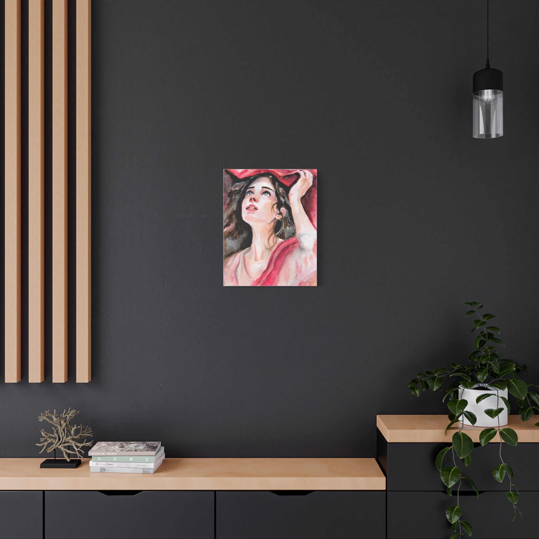 Red Veil | Canvas Print