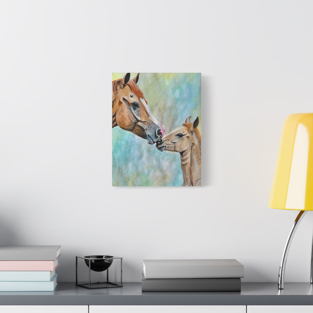 Mare and Foal | Canvas Print