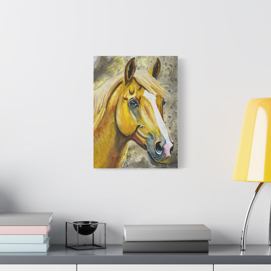 Golden Horse | Canvas Print