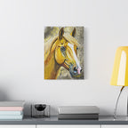 Golden Horse | Canvas Print