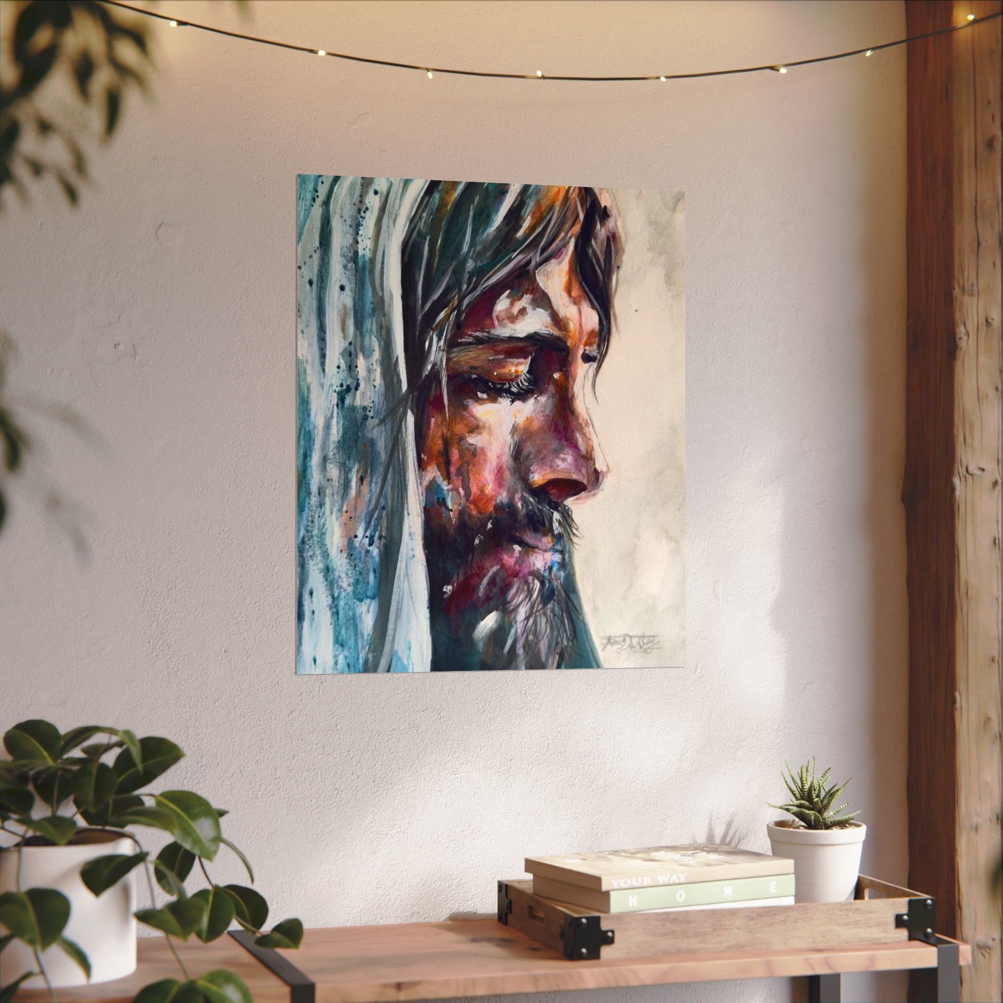 Peace, Be Still | Textured Matte Wall Art