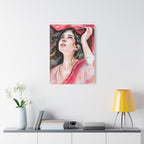 Red Veil | Canvas Print