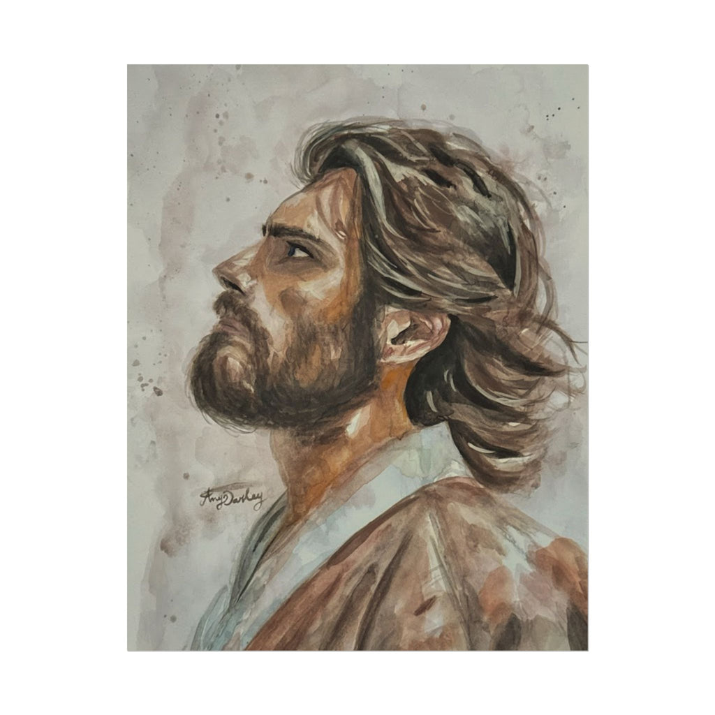 Copy of Copy of Copy of Still, He Stands | Textured Matte Wall Art