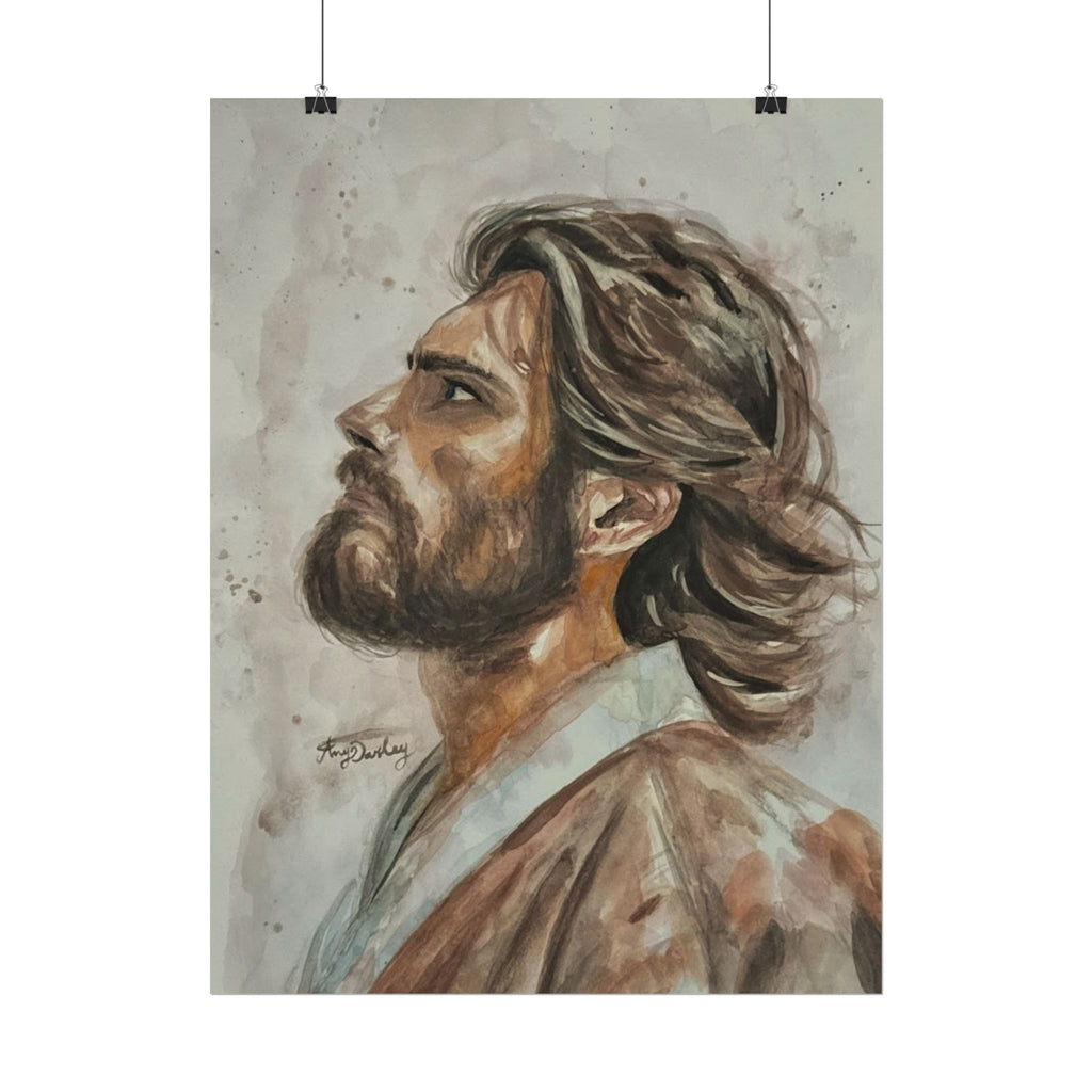 Copy of Copy of Copy of Still, He Stands | Textured Matte Wall Art