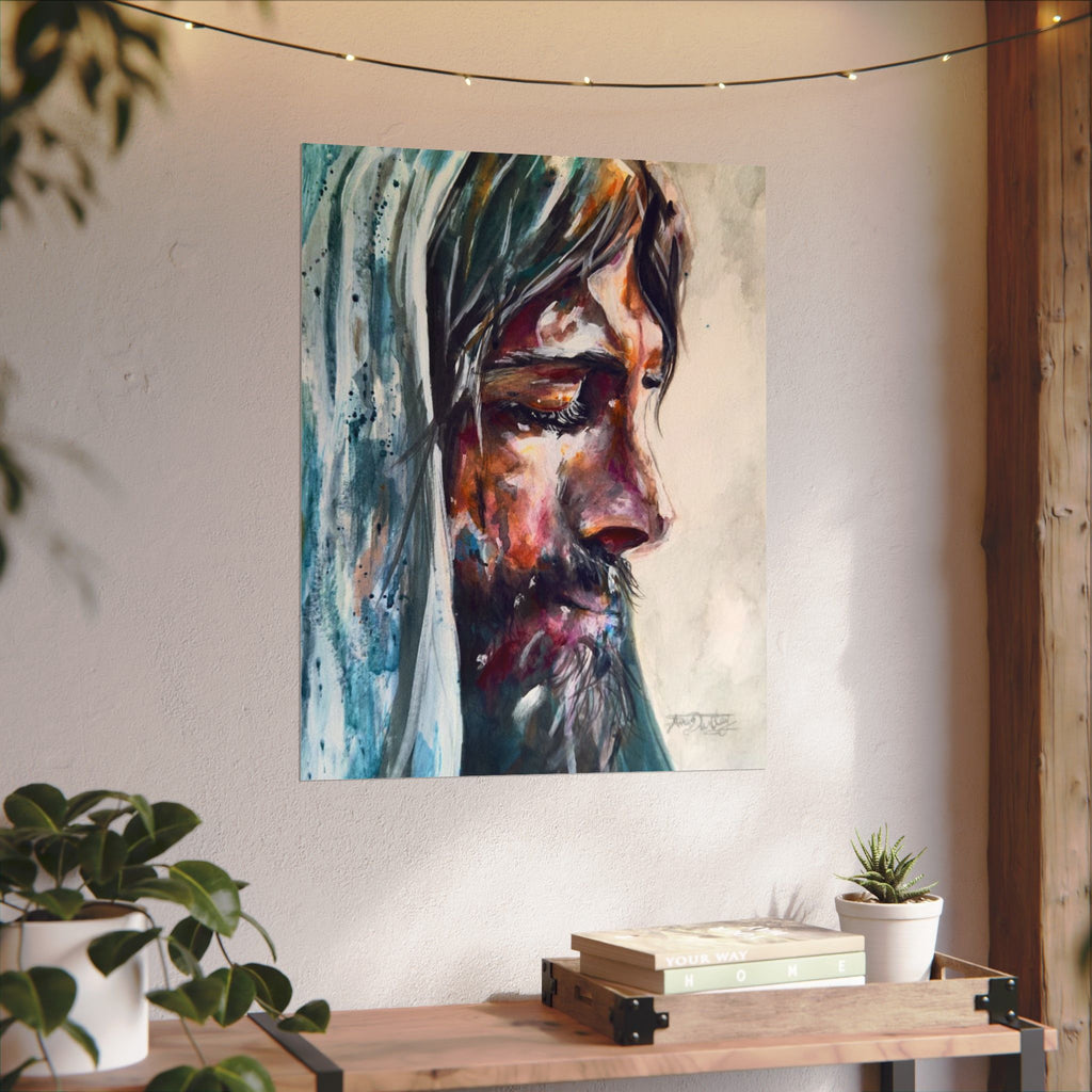 Peace, Be Still | Textured Matte Wall Art