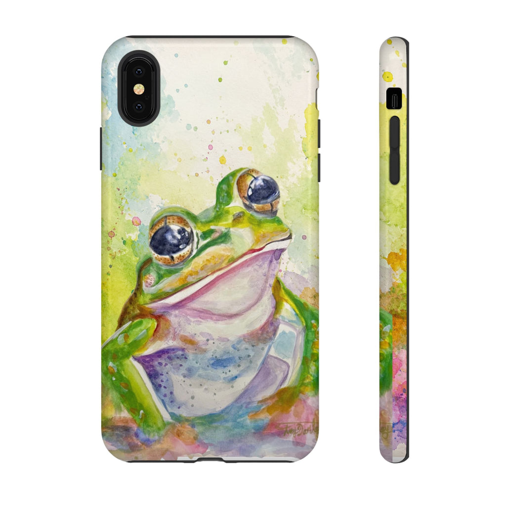 The Frog | Watercolor Protective Phone Case