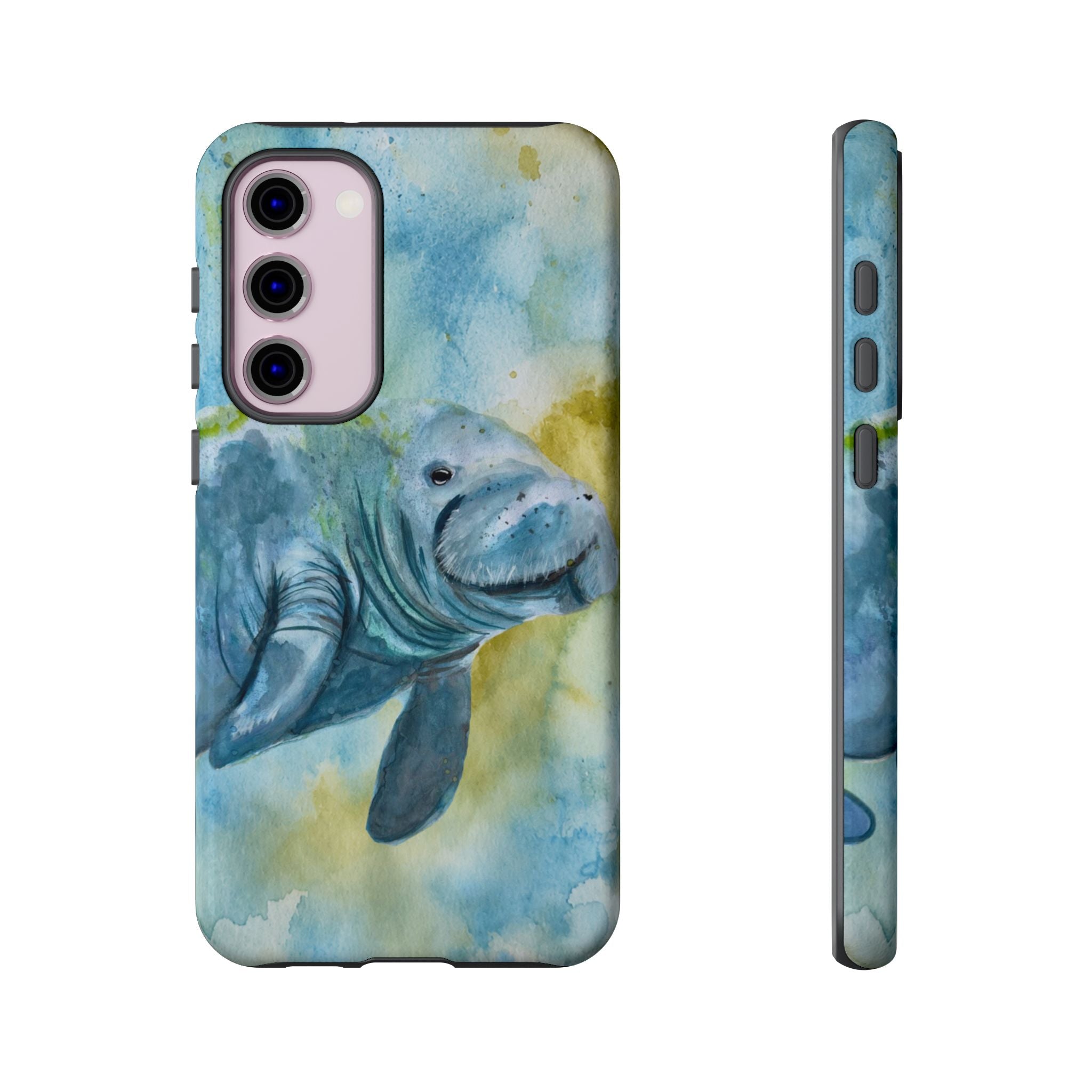 The Manatee | Watercolor Protective Phone Case
