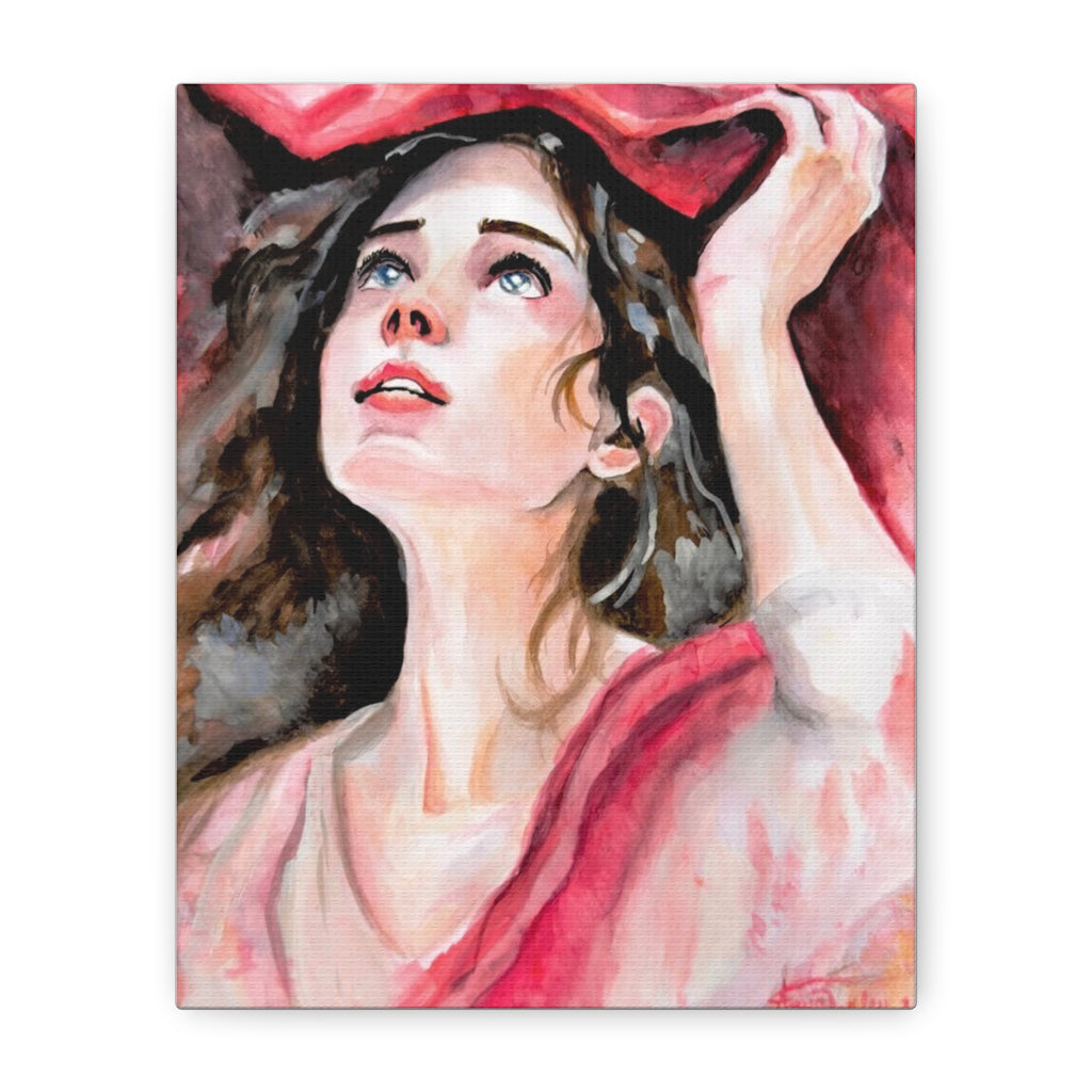 Red Veil | Canvas Print
