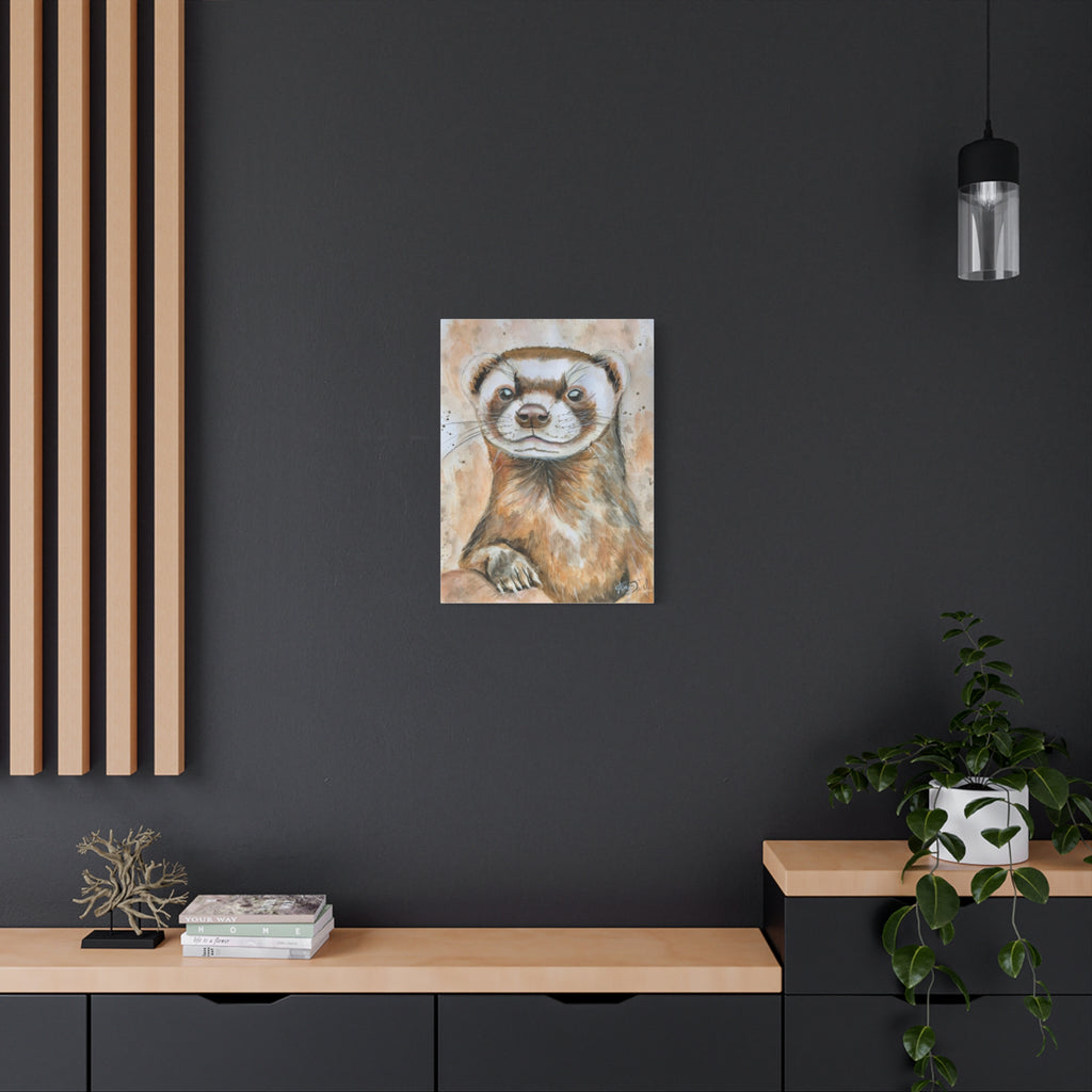 The Ferret | Canvas Print