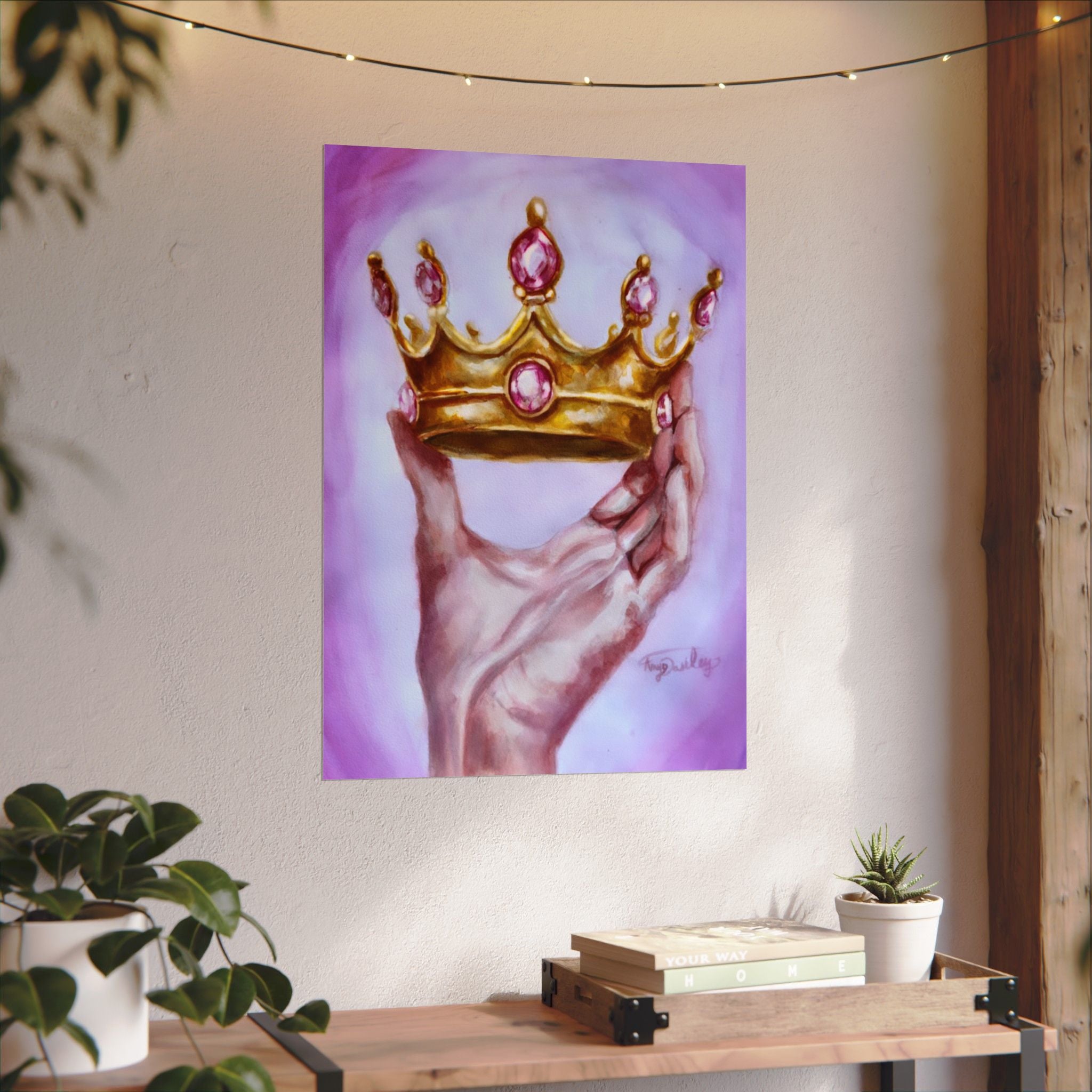 What Awaits | Textured Matte Inspirational Wall Art