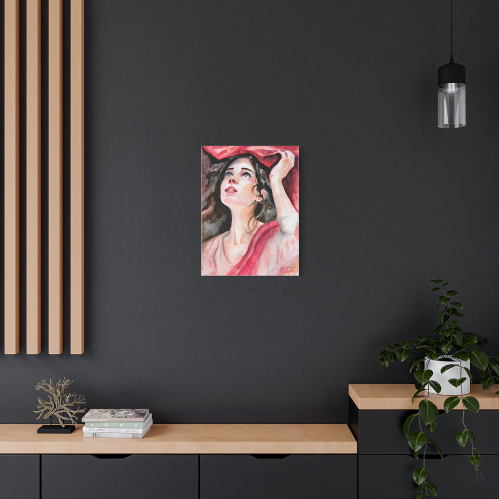 Red Veil | Canvas Print