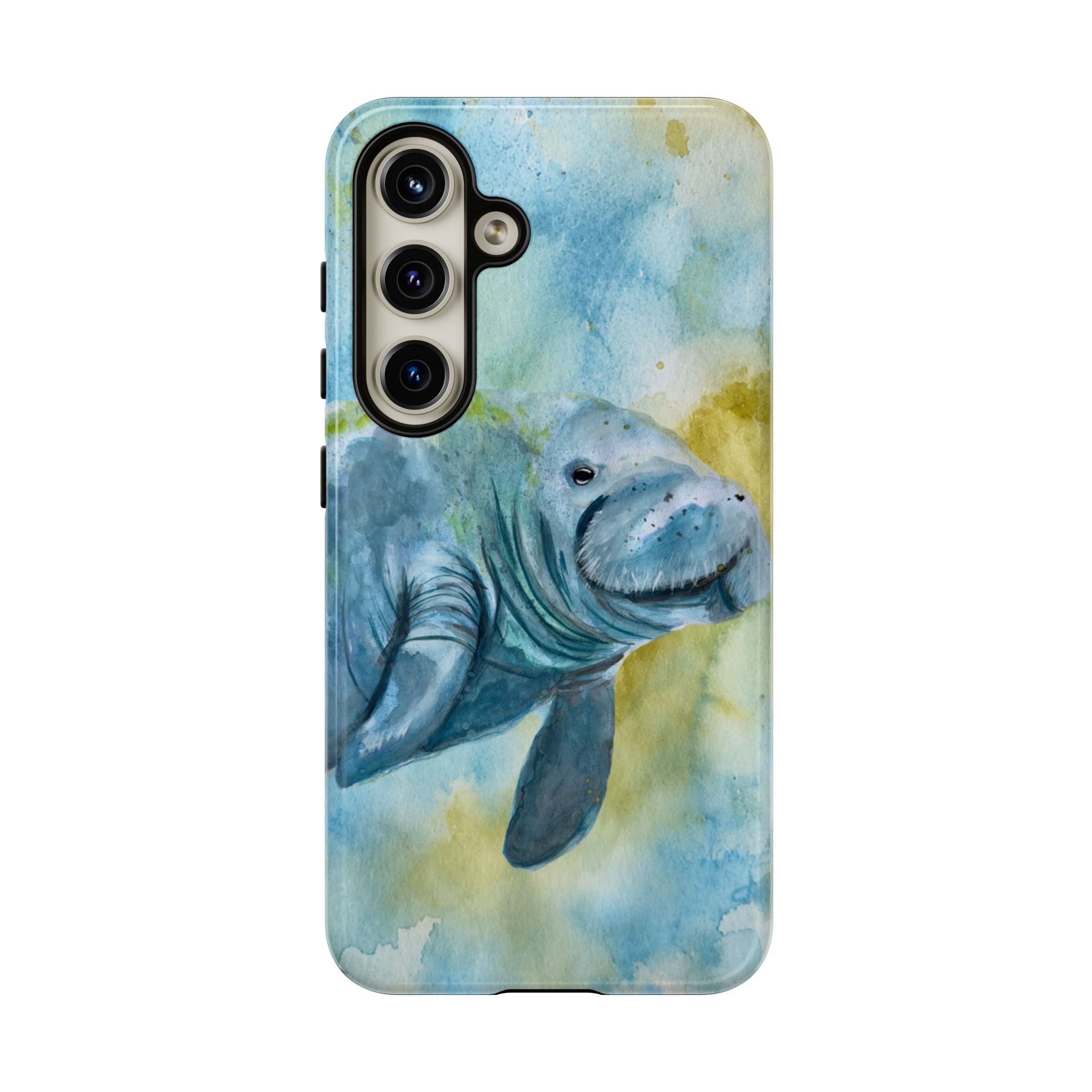The Manatee | Watercolor Protective Phone Case