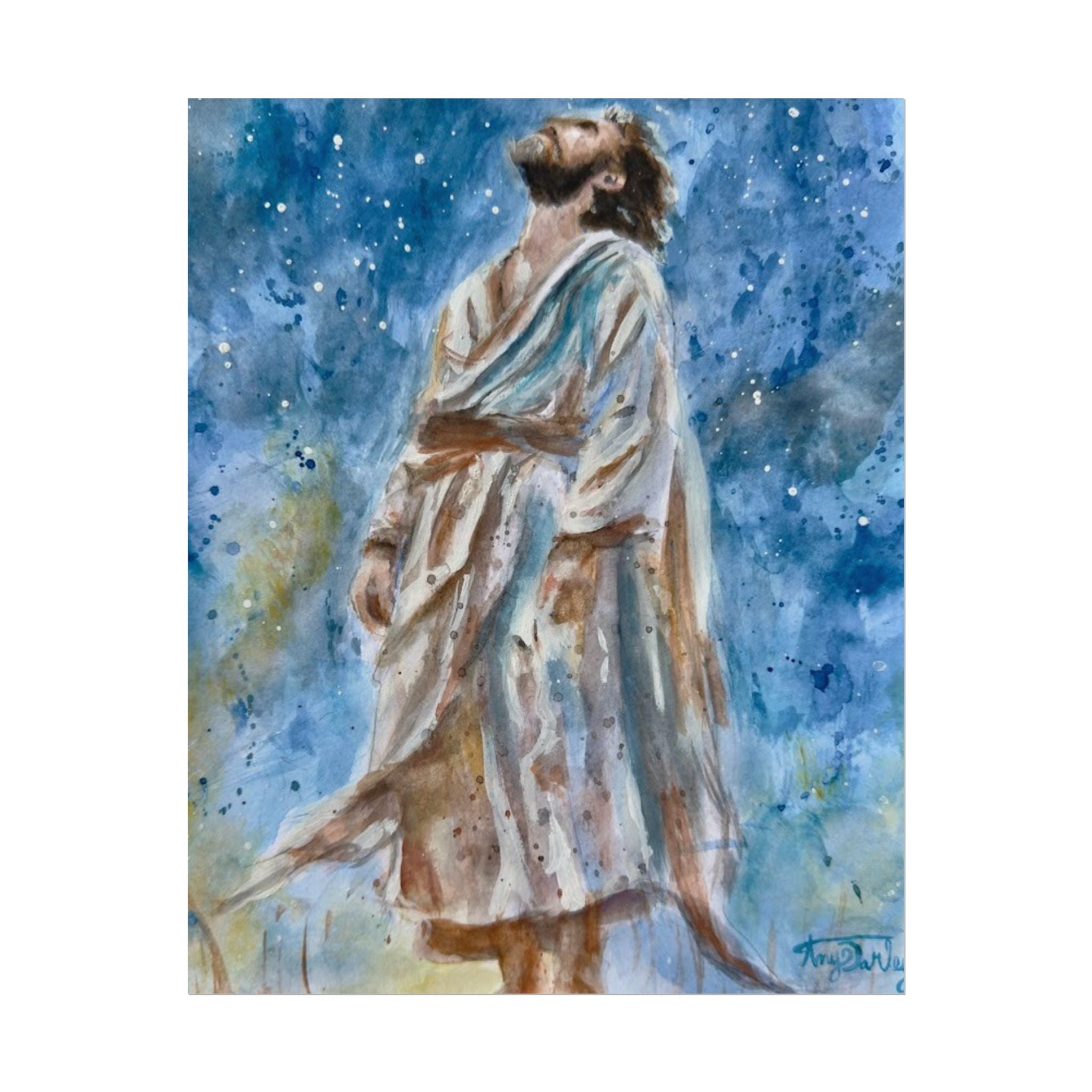 Thy Will | Textured Matte Inspirational Wall Art