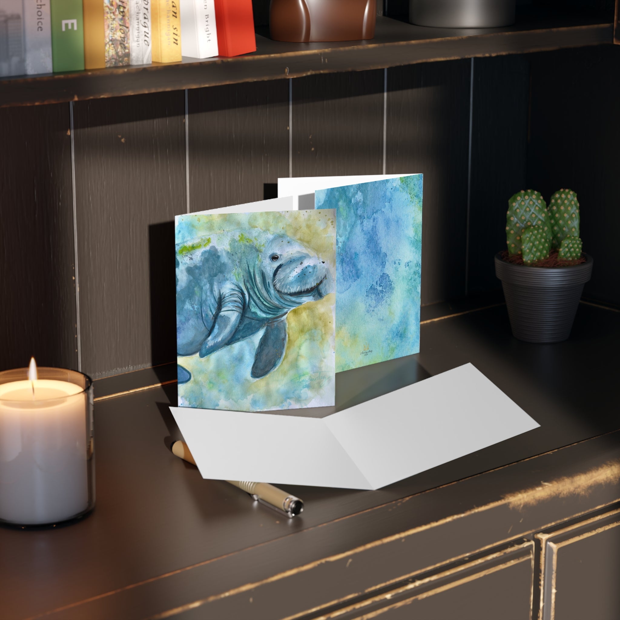 Manatee | Greeting Cards (8, 16, and 24 pcs)