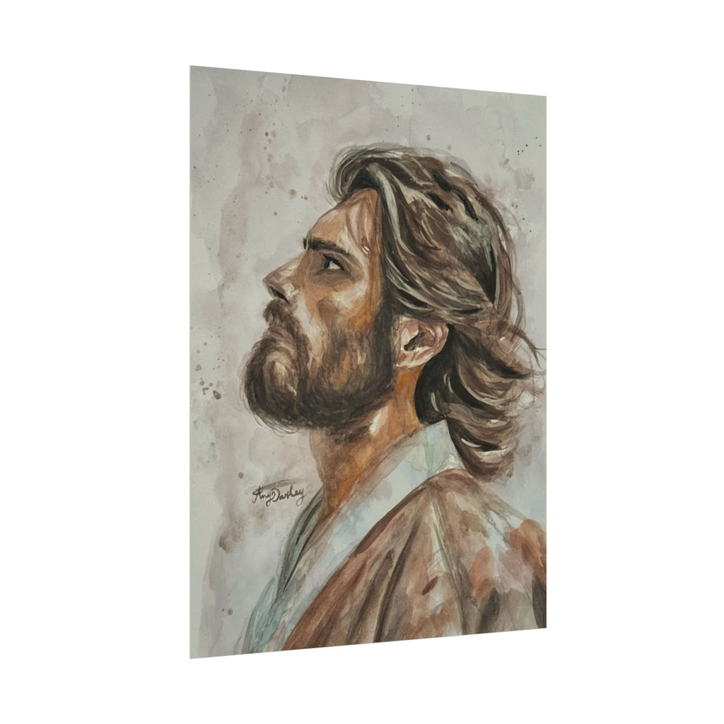 Copy of Copy of Copy of Still, He Stands | Textured Matte Wall Art