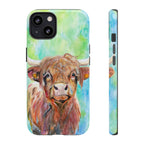Highland Cow | Watercolor Protective Phone Case