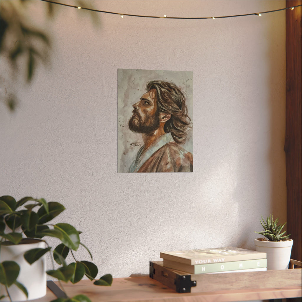 Copy of Copy of Copy of Still, He Stands | Textured Matte Wall Art