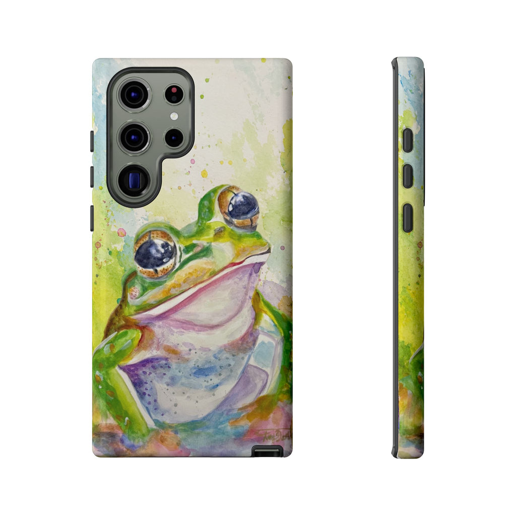 The Frog | Watercolor Protective Phone Case