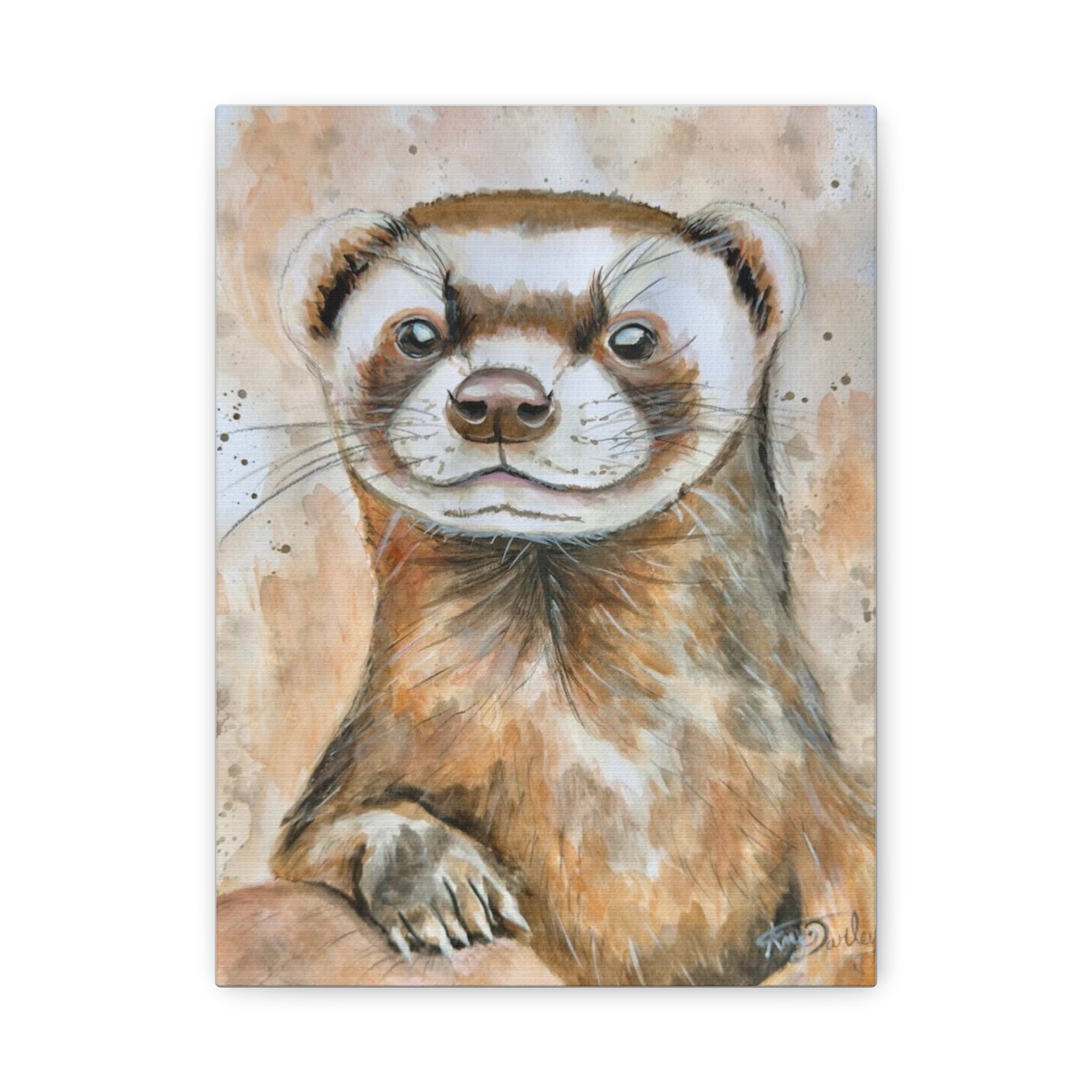 The Ferret | Canvas Print