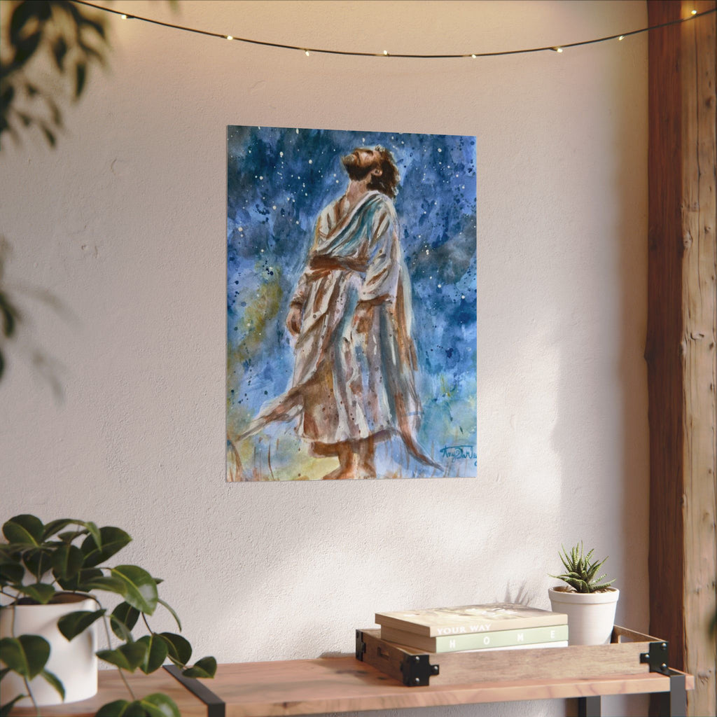 Thy Will | Textured Matte Inspirational Wall Art