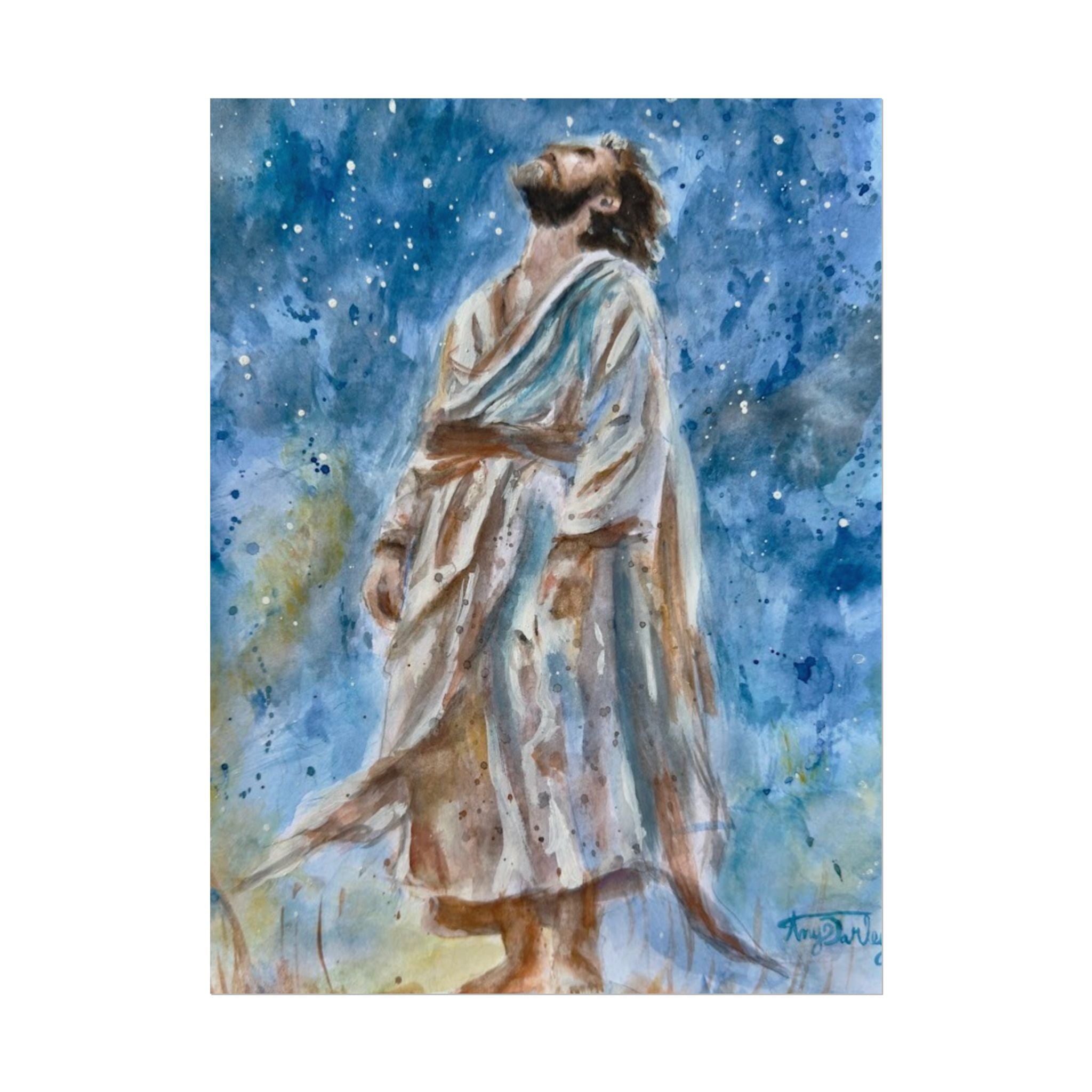 Thy Will | Textured Matte Inspirational Wall Art