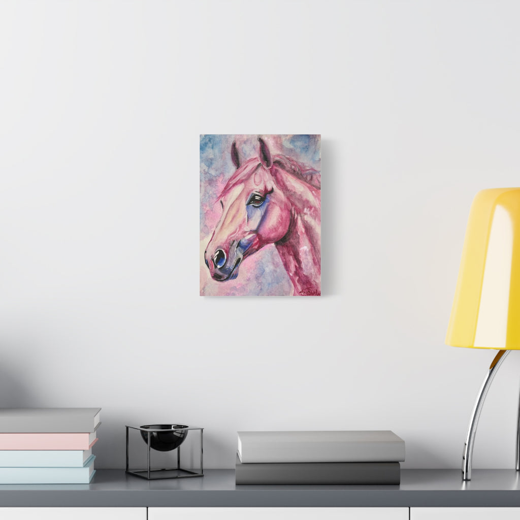 Pink Horse | Canvas Print