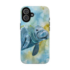 The Manatee | Watercolor Protective Phone Case