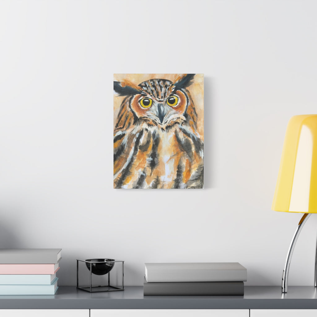 The Horned Owl | Canvas Print