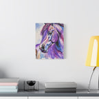 Purple Horse | Canvas Print