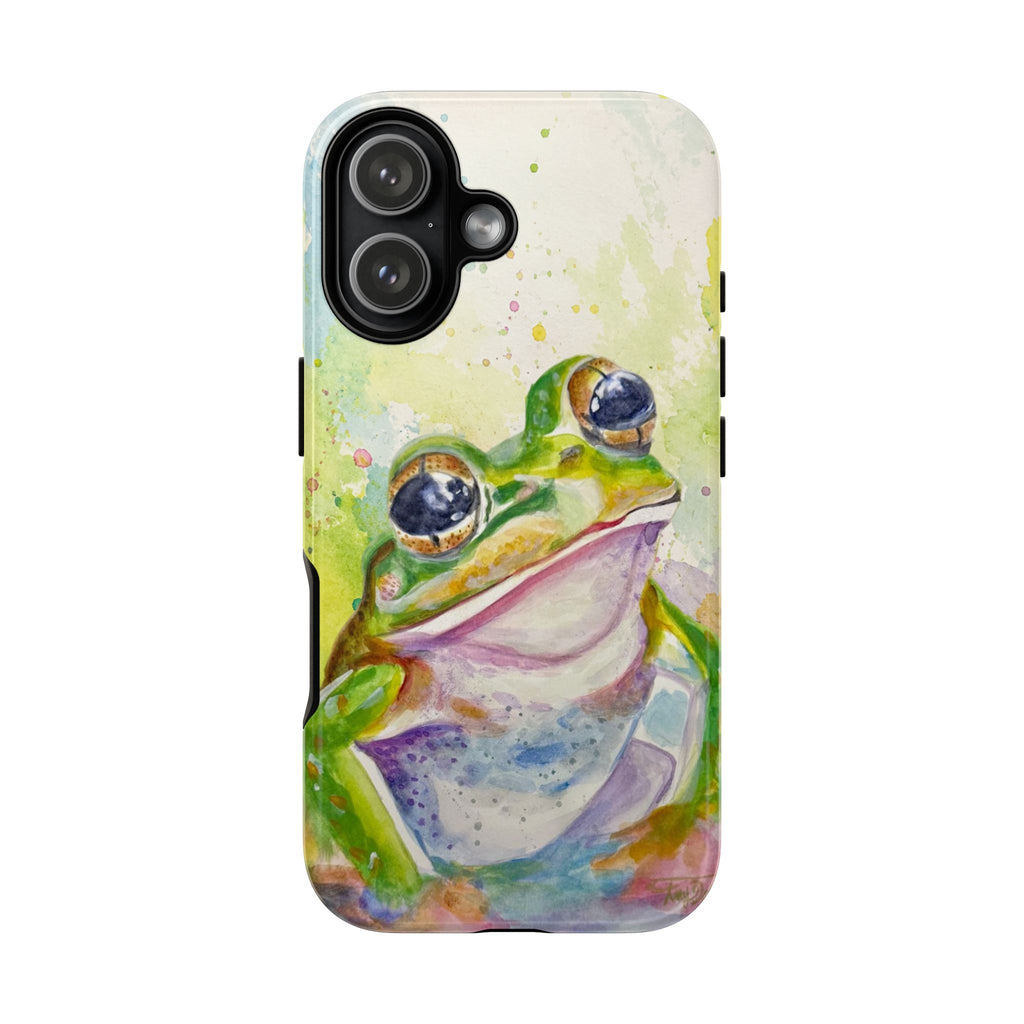 The Frog | Watercolor Protective Phone Case