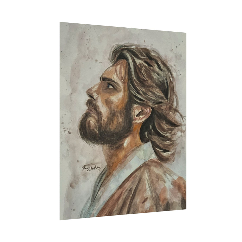 Copy of Copy of Copy of Still, He Stands | Textured Matte Wall Art