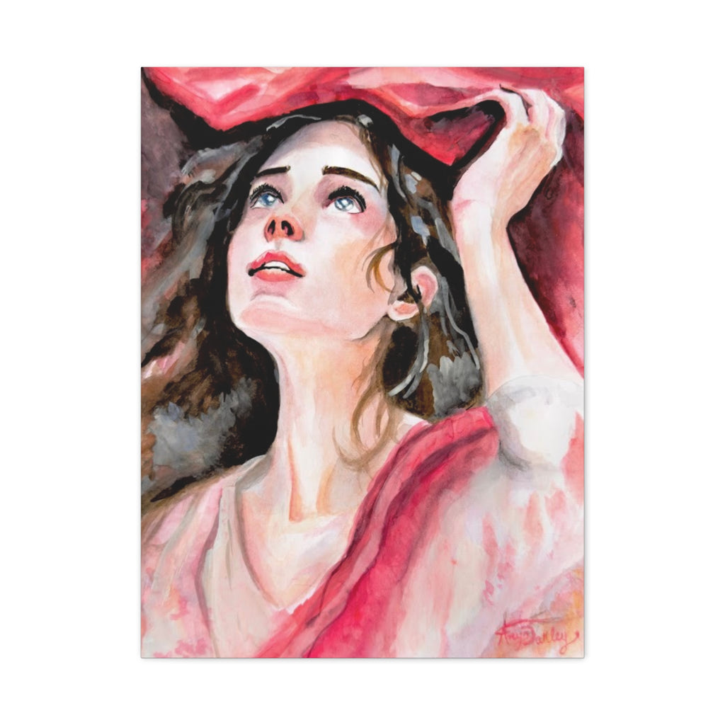 Red Veil | Canvas Print
