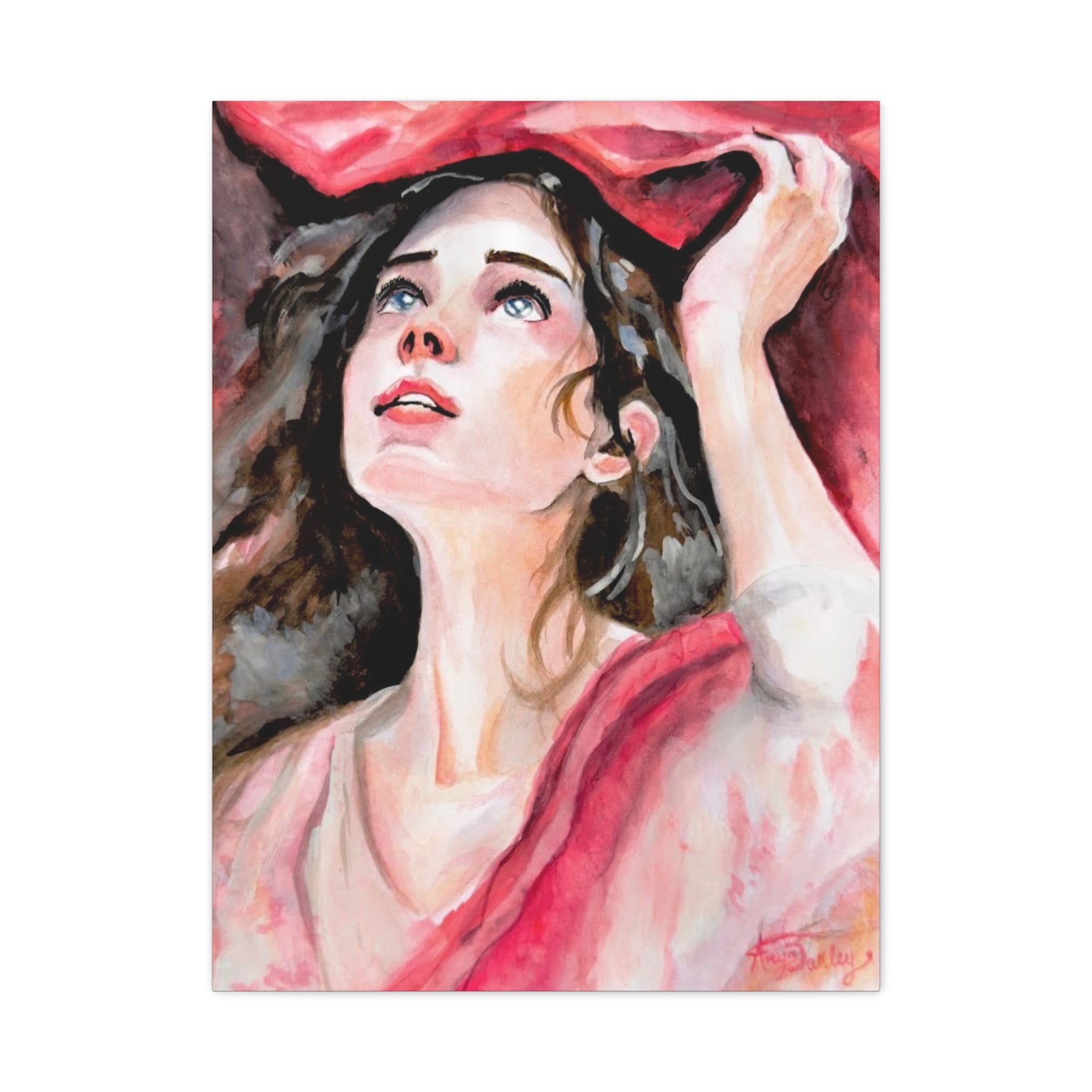 Red Veil | Canvas Print
