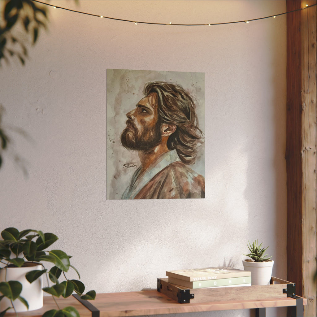 Copy of Copy of Copy of Still, He Stands | Textured Matte Wall Art